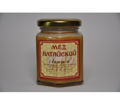 Мёд Алтайский "Апиток" с маточным молочком и прополисом 250г